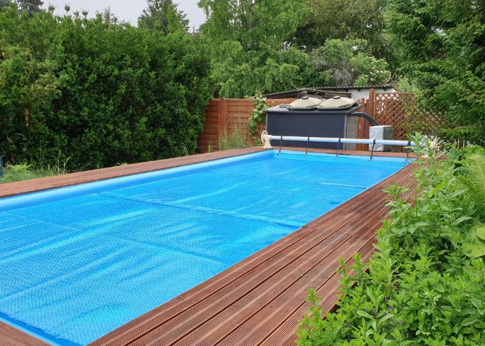¿Cuándo poner la manta térmica en la piscina - Julypool